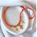 Coral Charm Necklace