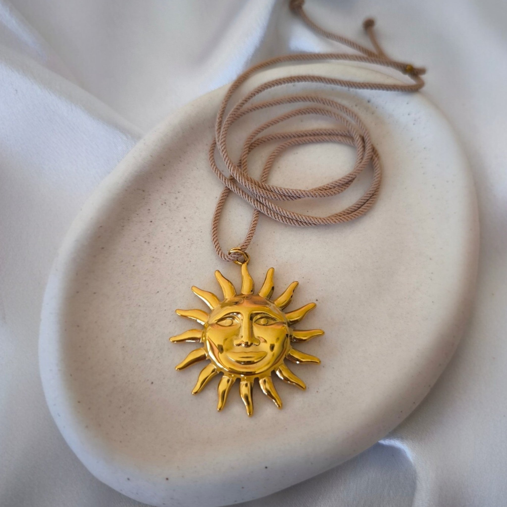 Sun Pendant Necklace