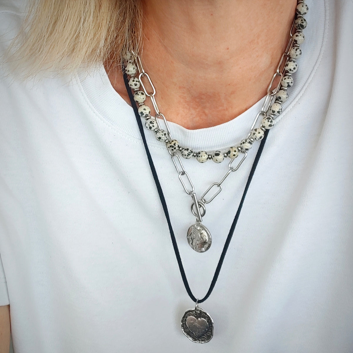 Dalmatian Necklace