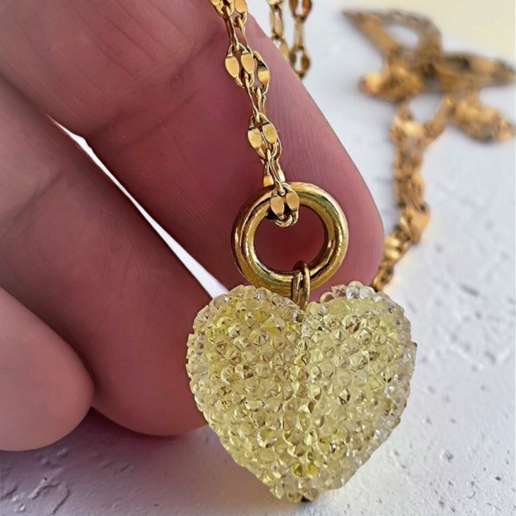 Necklaces Set "Lemon Candy"