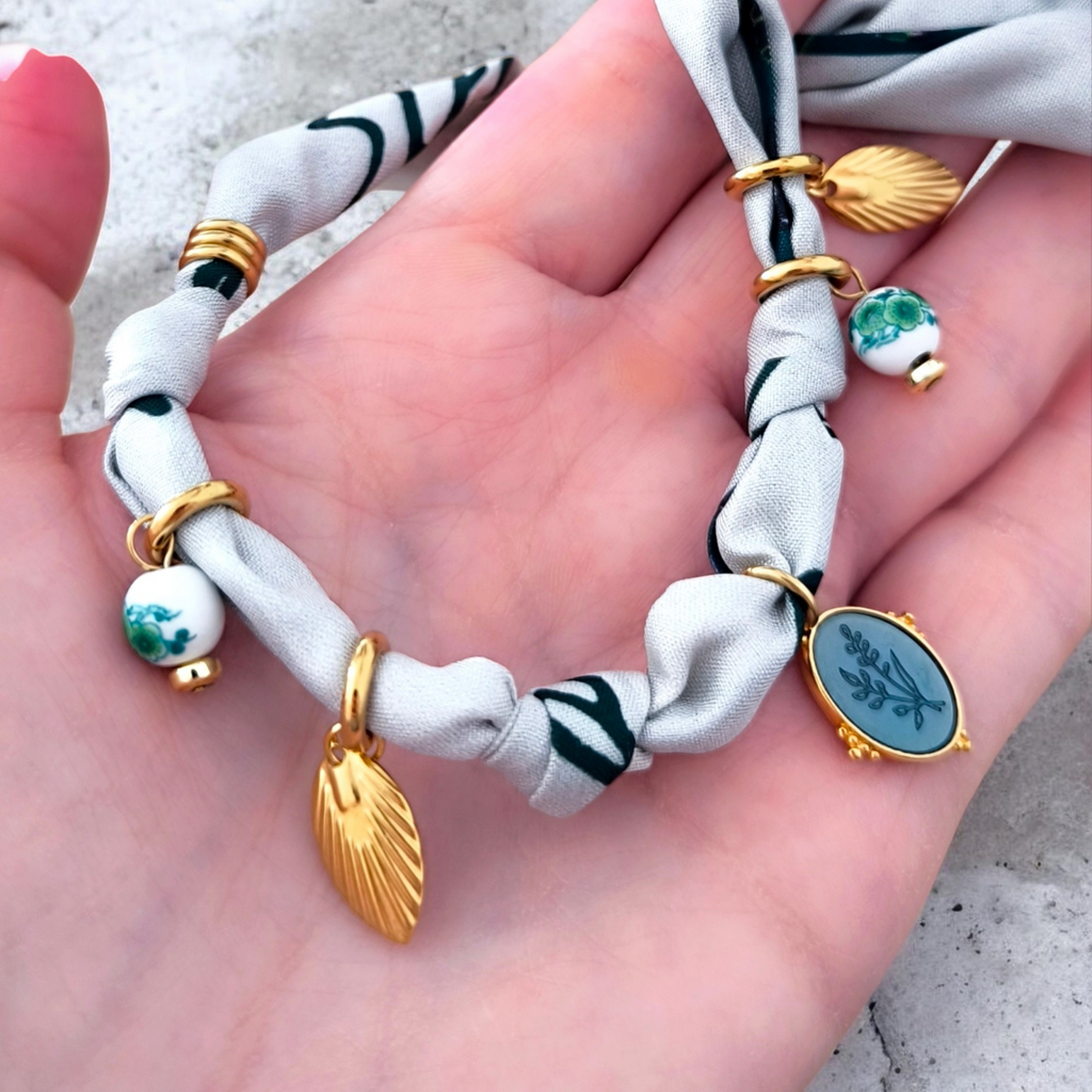 Vintage Bandana Necklace