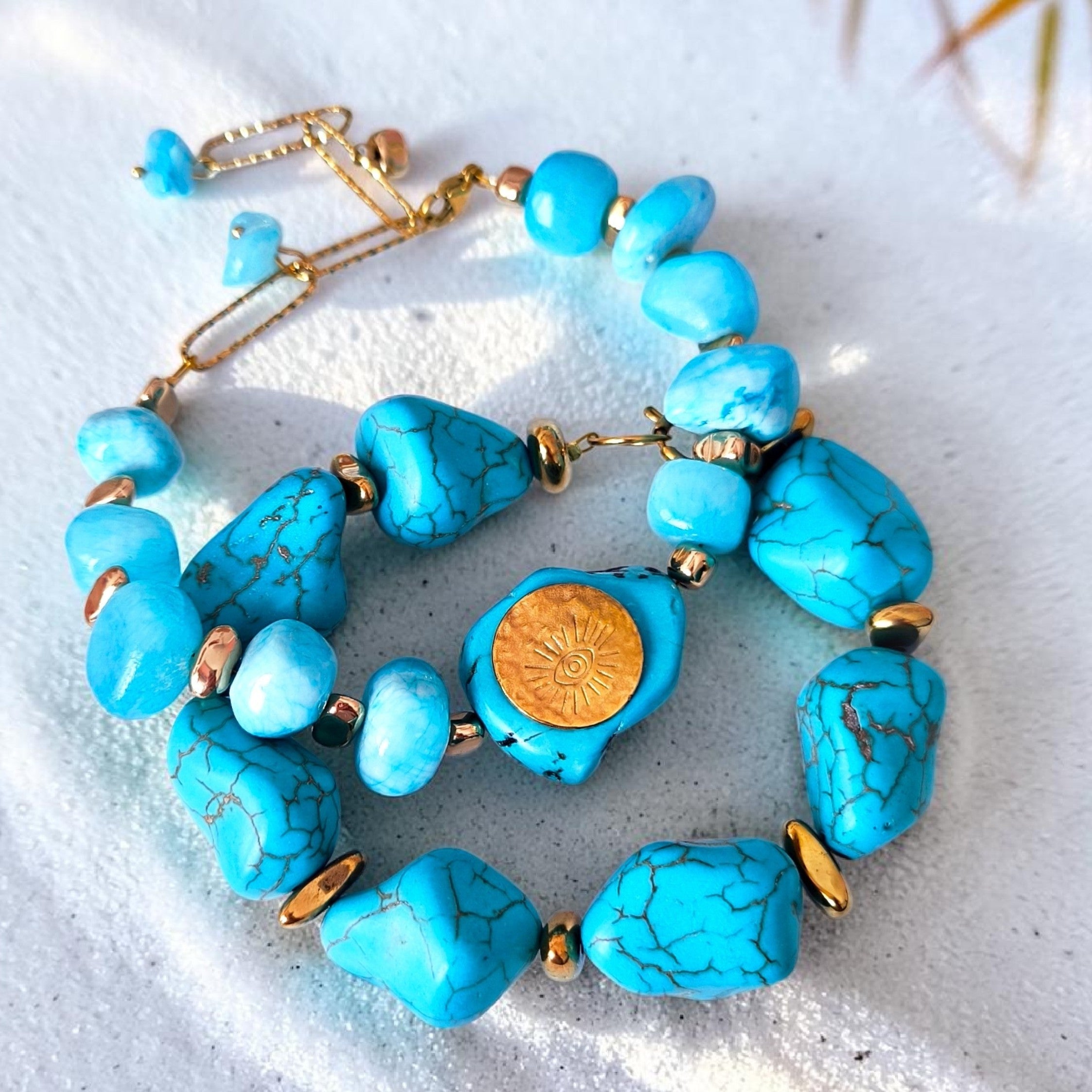 Turquoise Evil Eye Bracelet