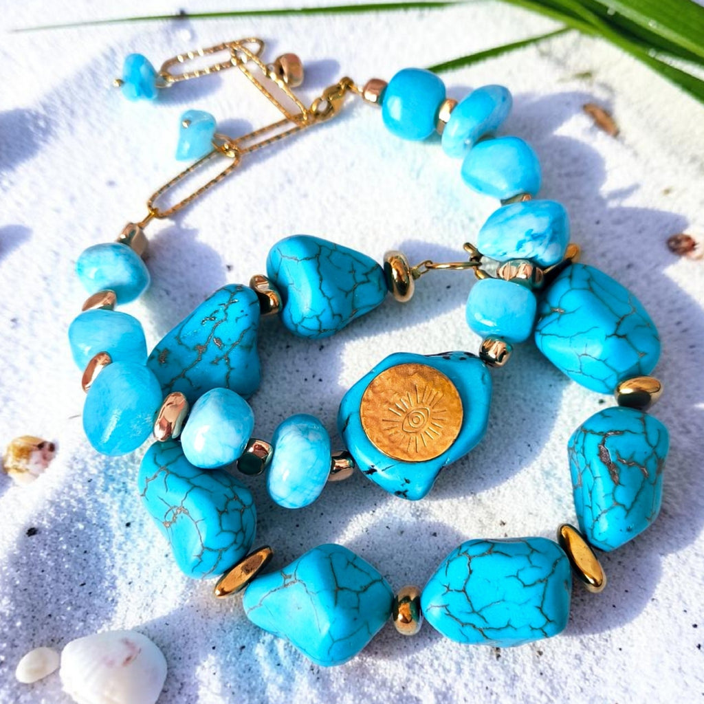 Turquoise Howlite Bracelet