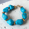 Turquoise Howlite Bracelet