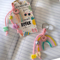 Teacher Gift - Rainbow Keychain