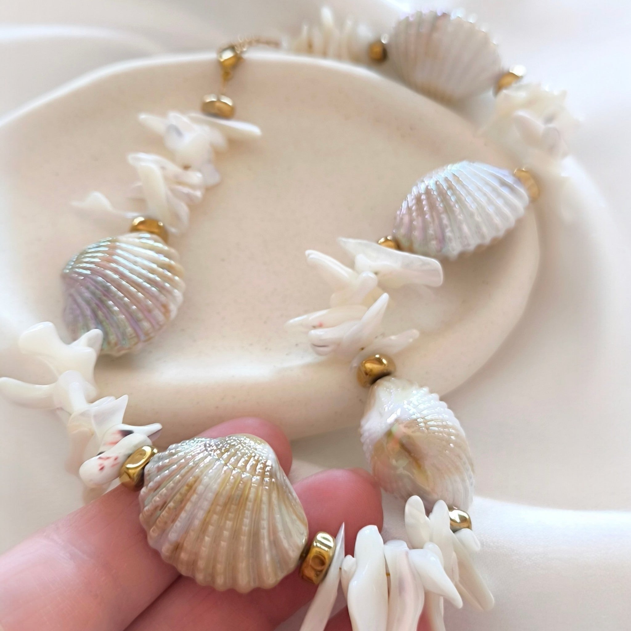 Shell & Coral Necklace