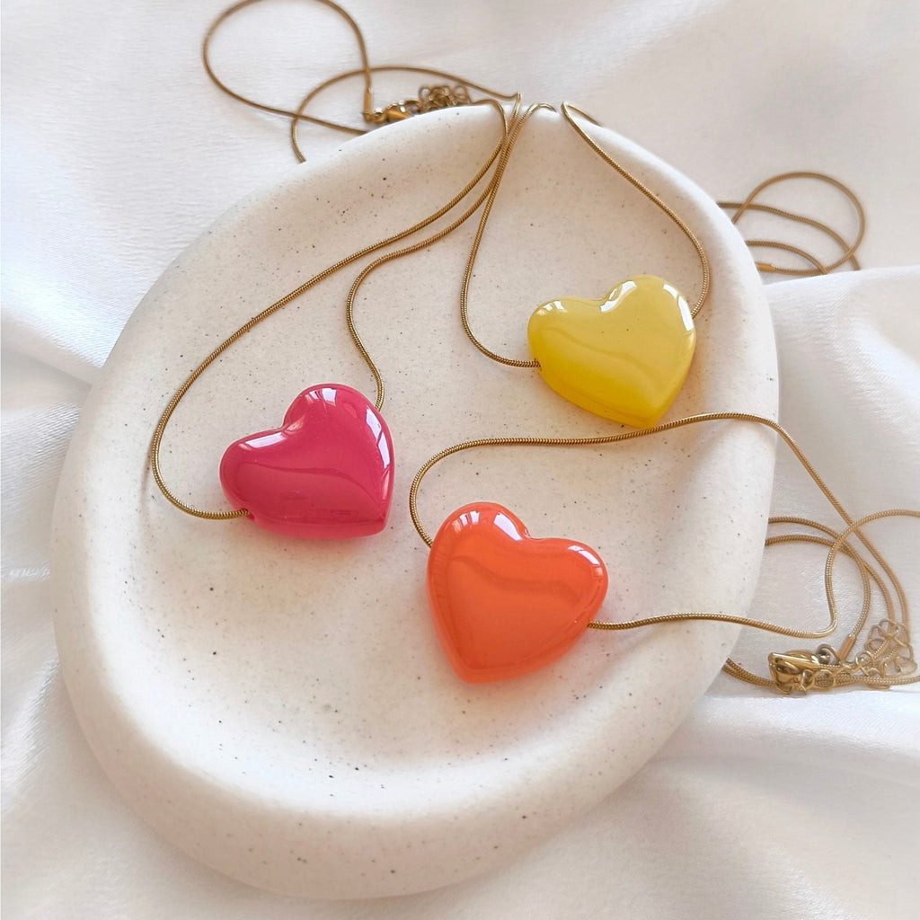 Murano Heart Necklace
