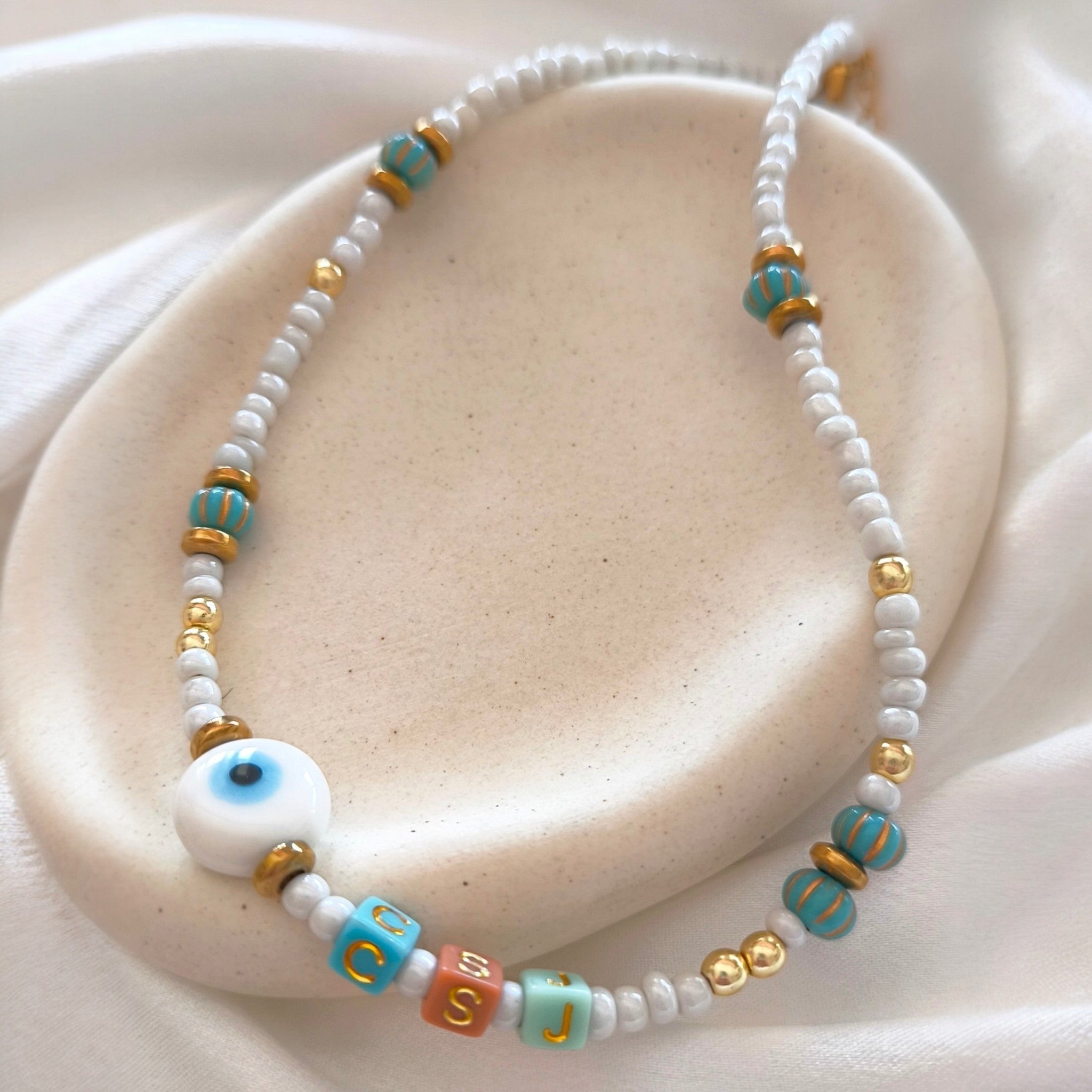 Beaded Name Necklace