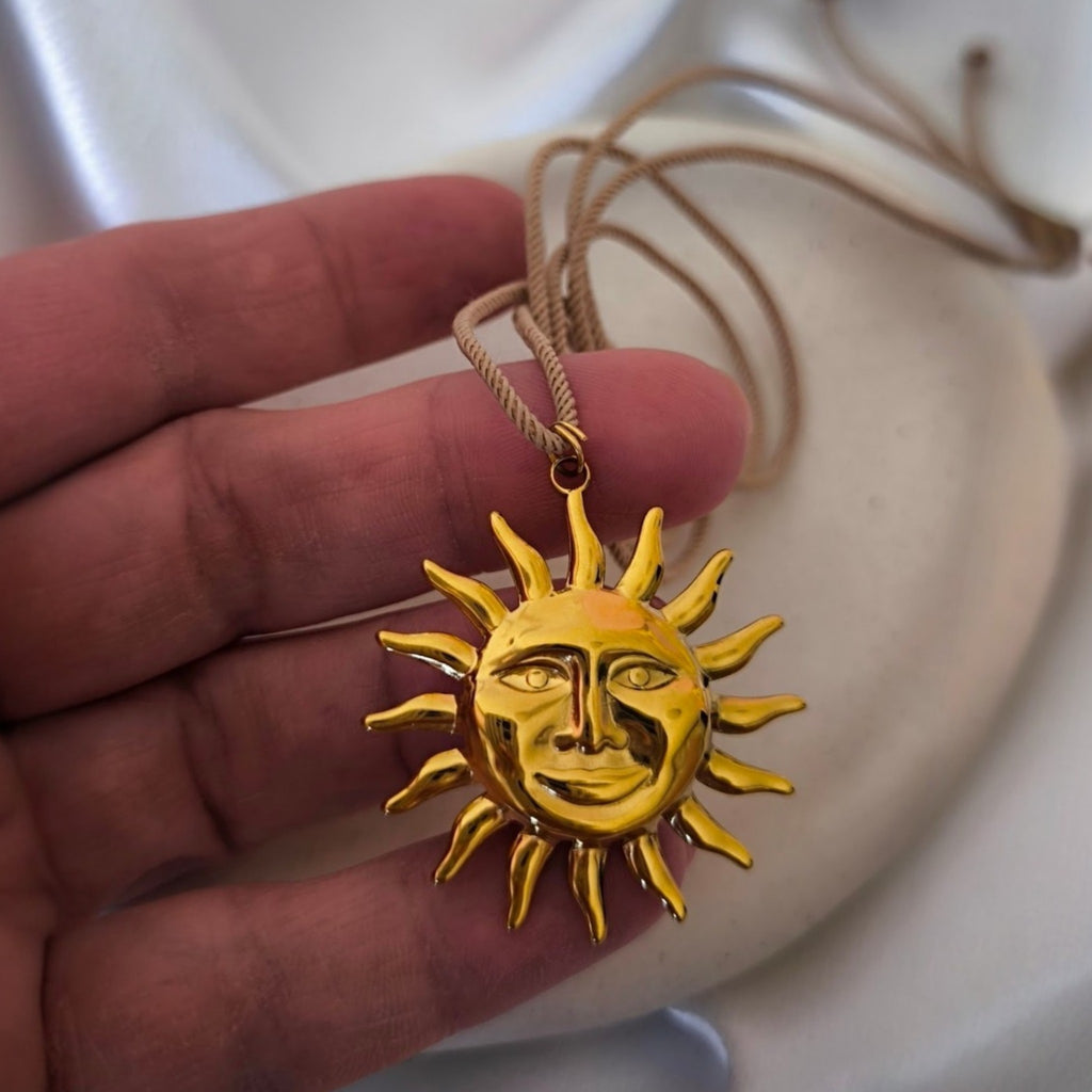 Sun Pendant Necklace