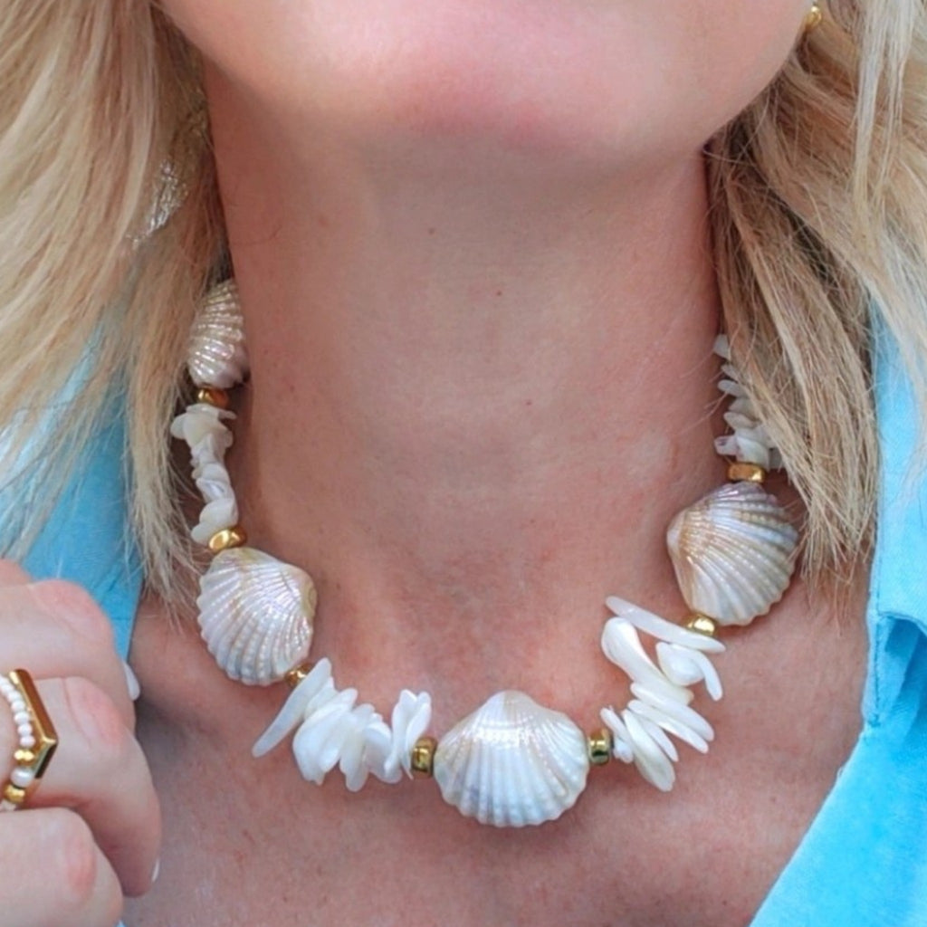 Shell & Coral Necklace