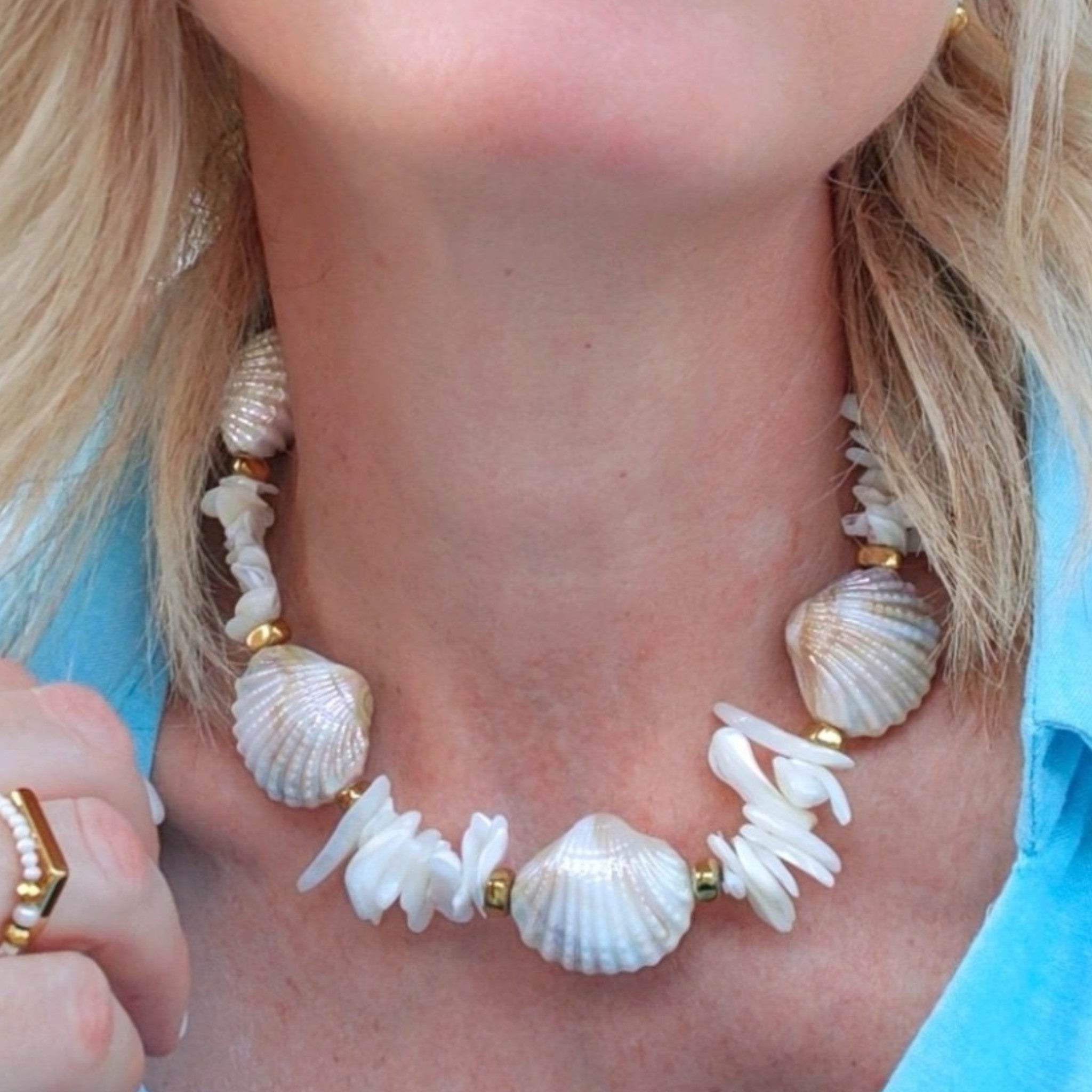 Shell & Coral Necklace