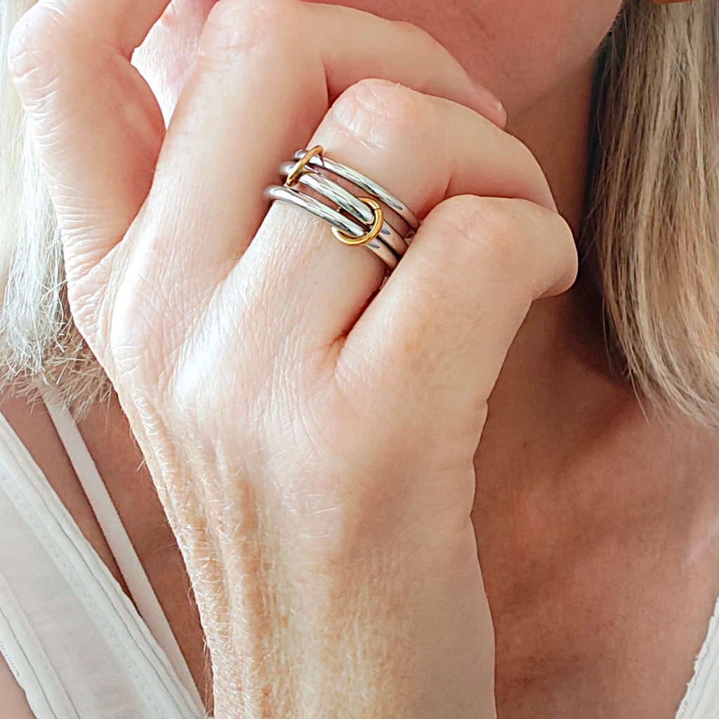 Trio Link Ring