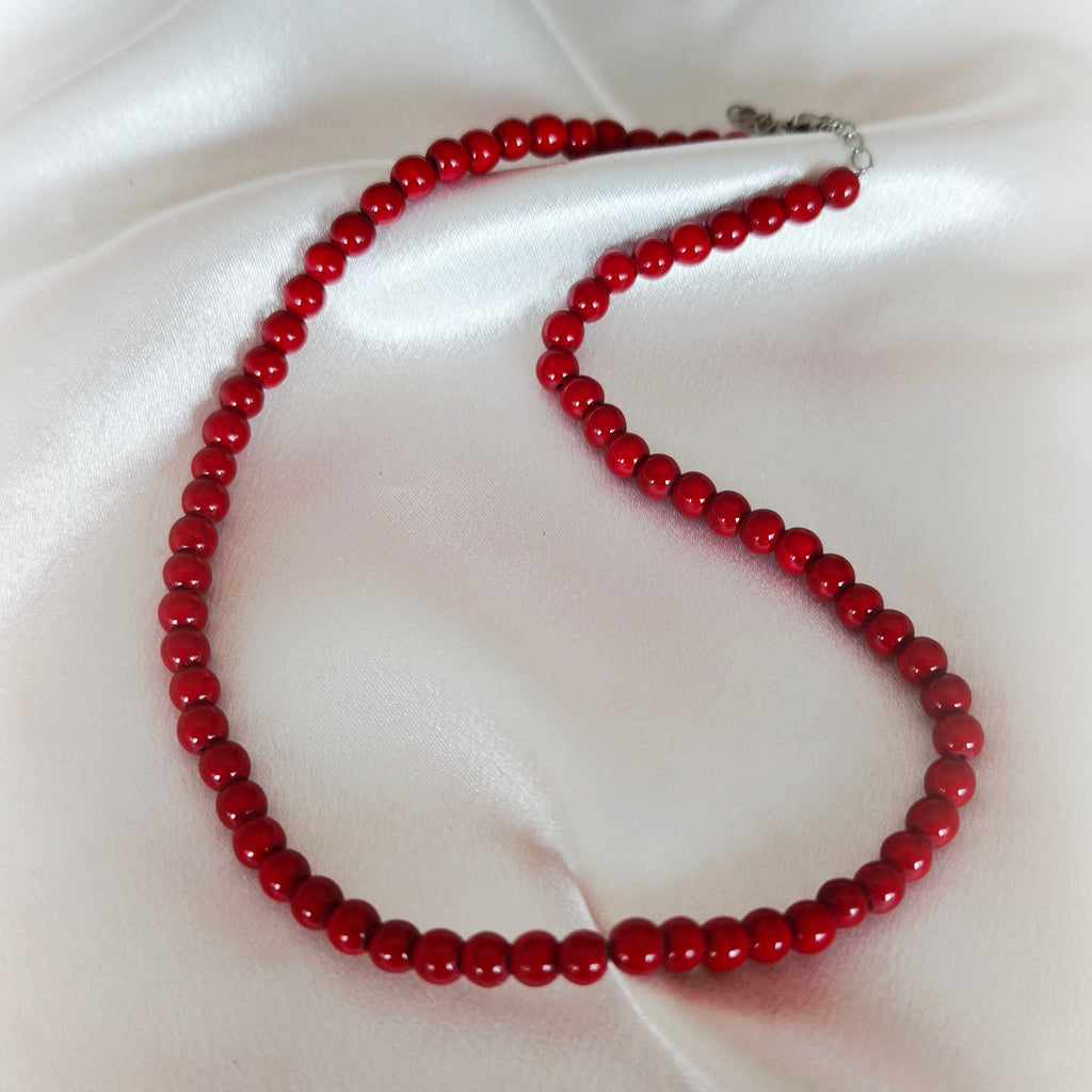 Chunky Heart & Red Howlite Set | 7€-20€