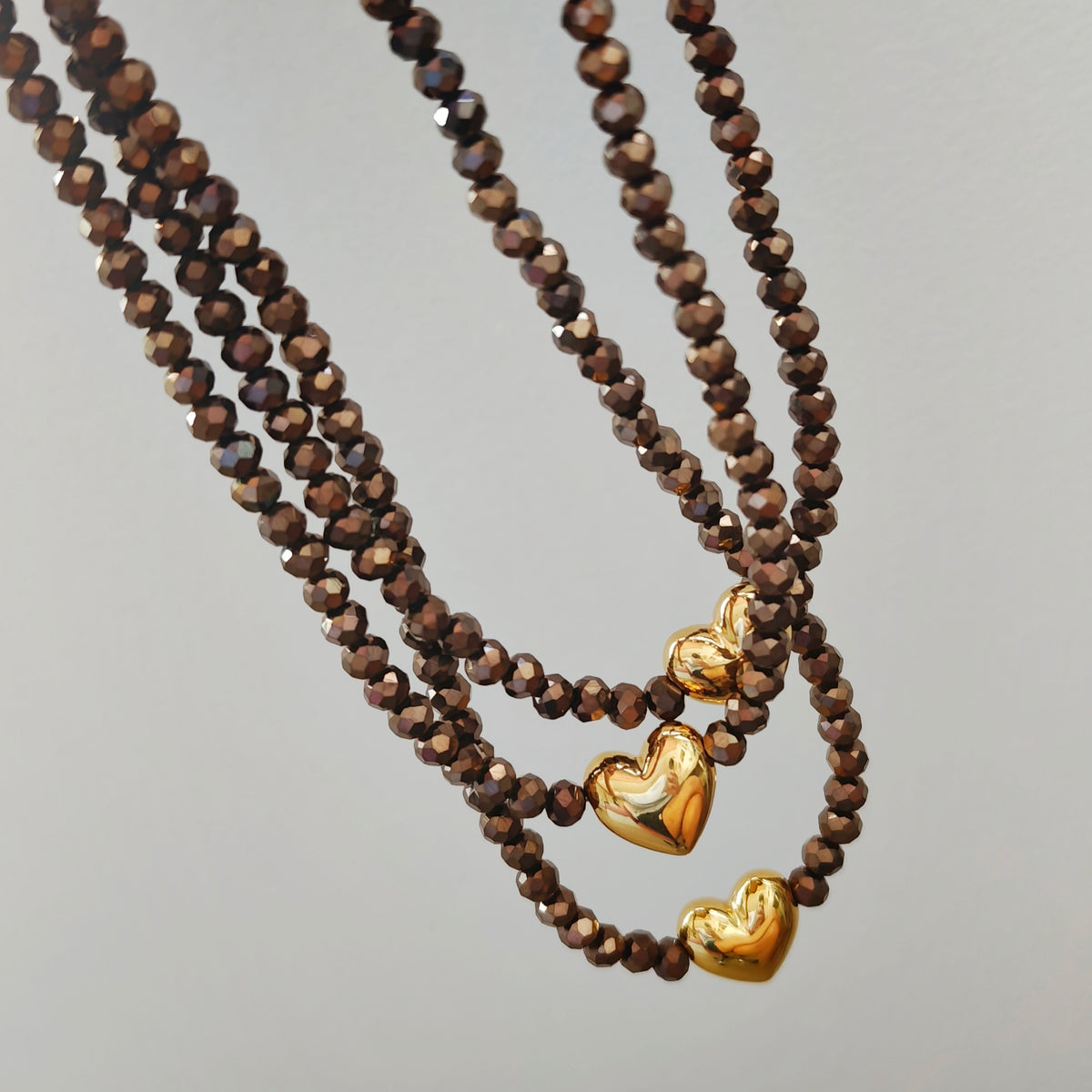 Cappuccino Glow Necklace