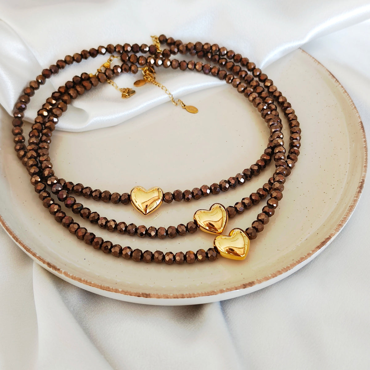 Cappuccino Glow Necklace