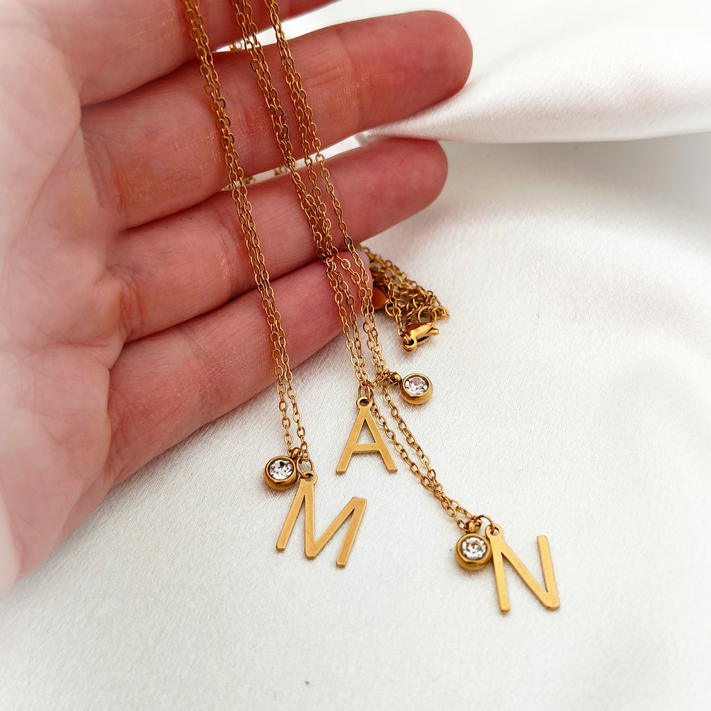 Letter Glow Necklace