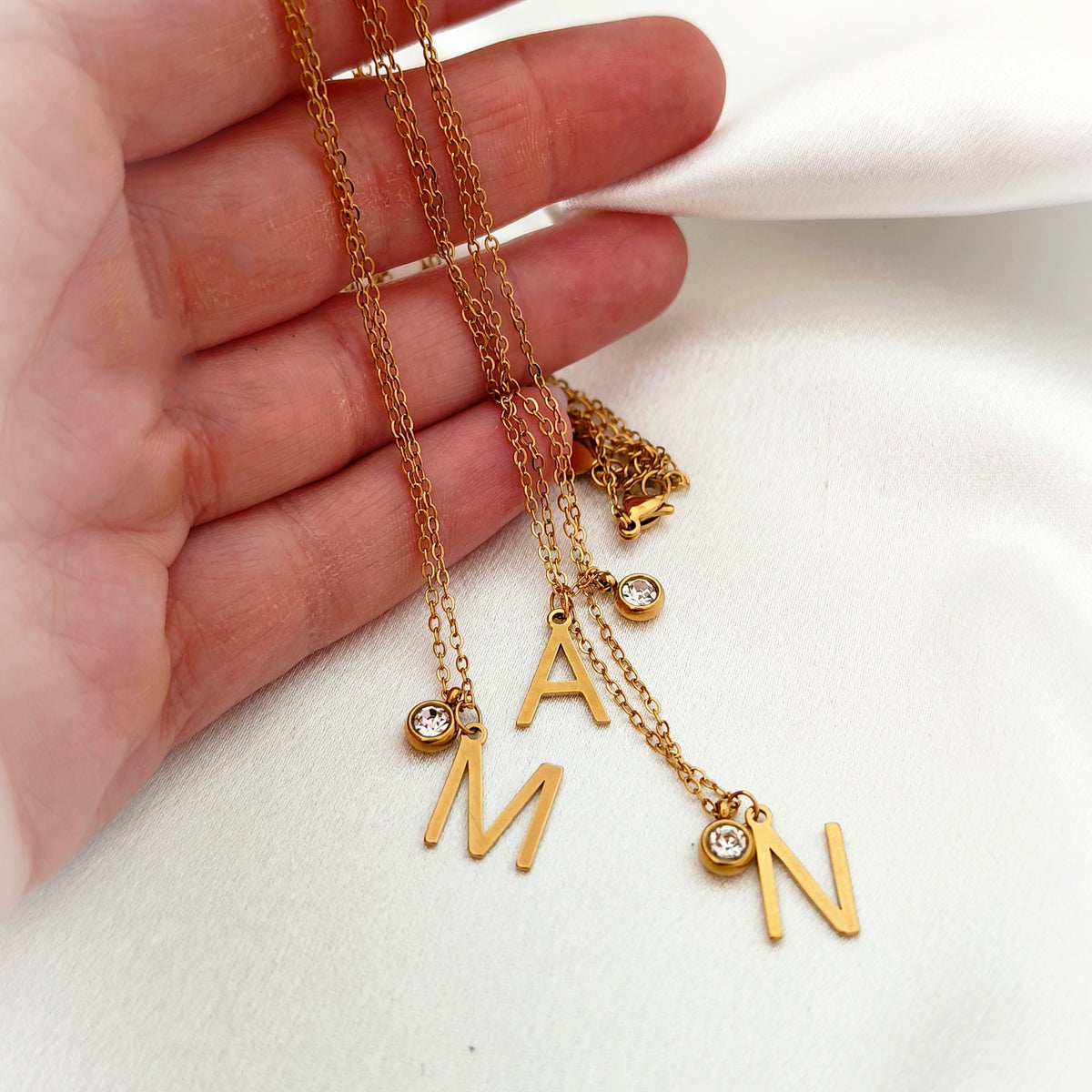 Letter Glow Necklace