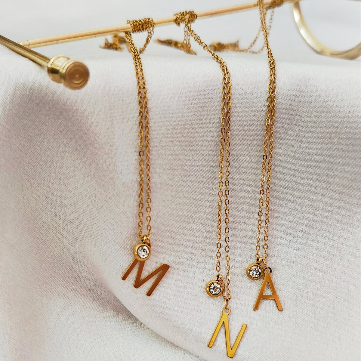 Letter Glow Necklace