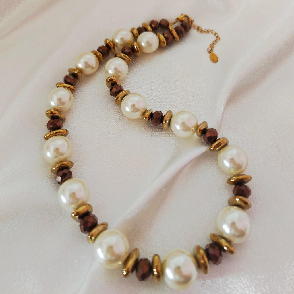 Mocha Pearl Necklace