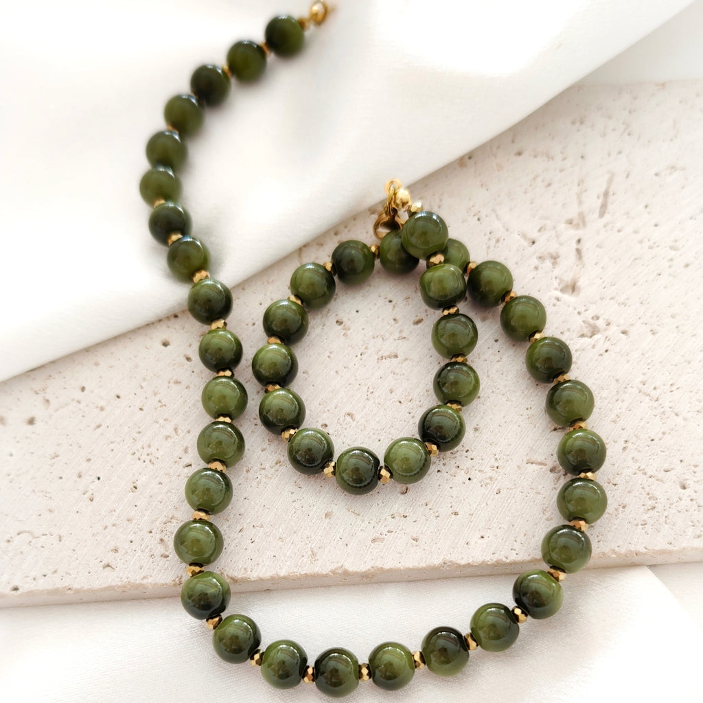 Olive Muse Necklace