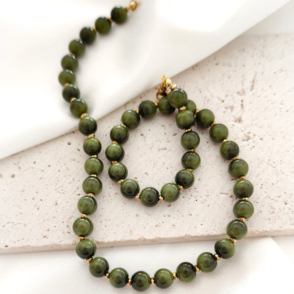 Olive Muse Necklace