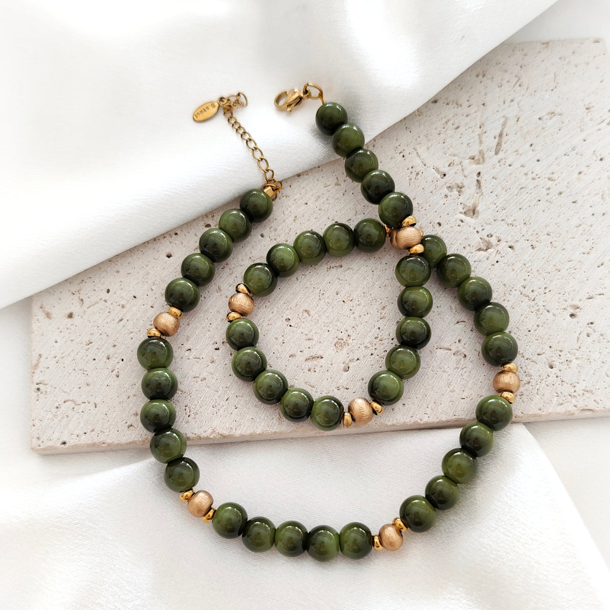 Olive Muse Necklace