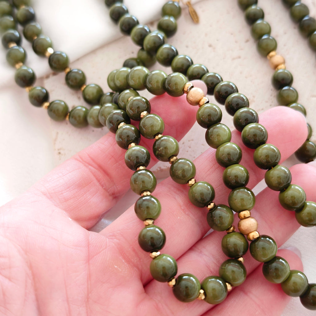 Olive Muse Necklace