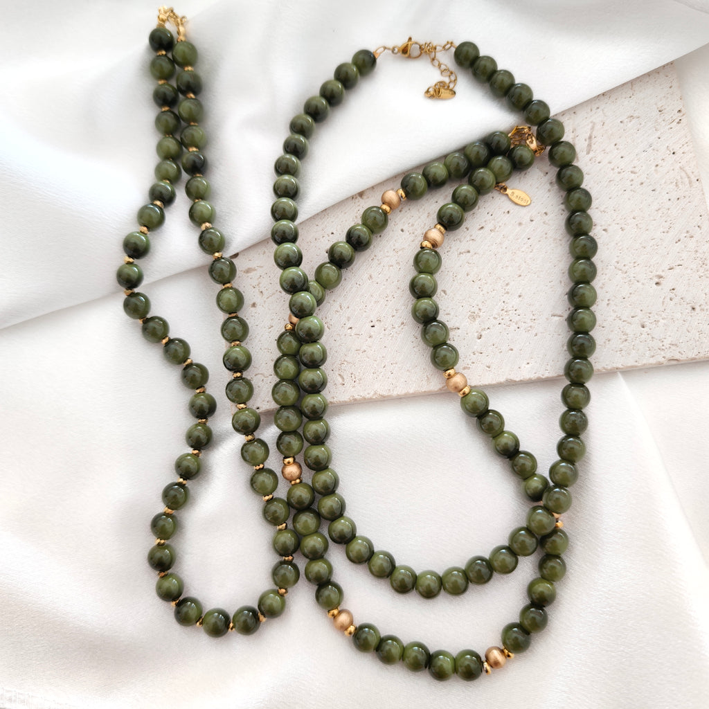 Olive Muse Necklace