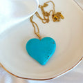 Turquoise Heart Necklace