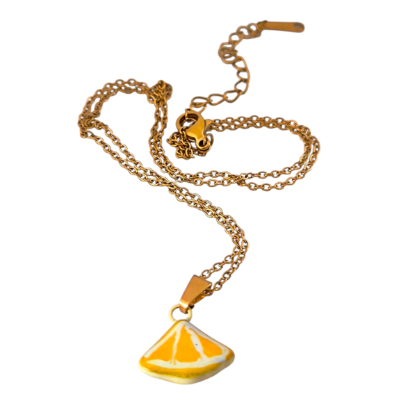 Necklaces Set "Lemon Candy"
