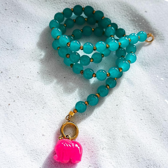Turquoise Elephant Necklace