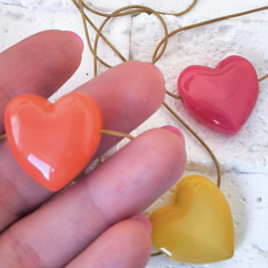 Murano Heart Necklace