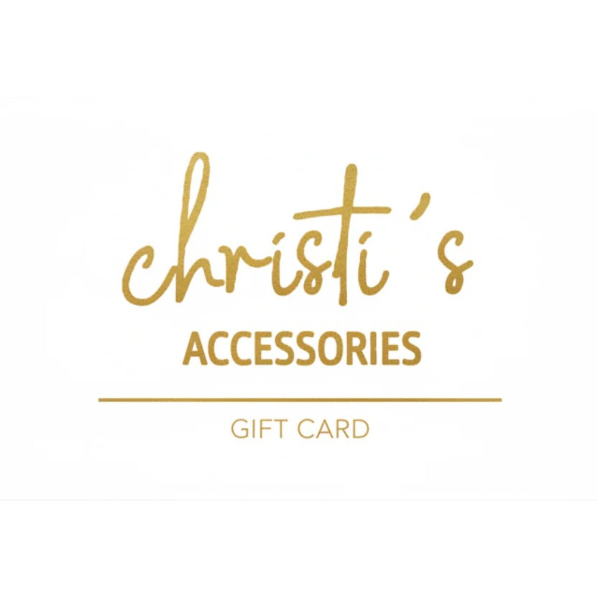 Δωροκάρτα Christi's Accessories