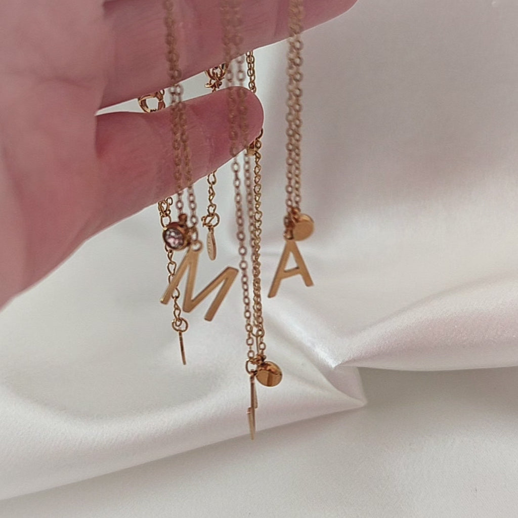 Letter Glow Necklace