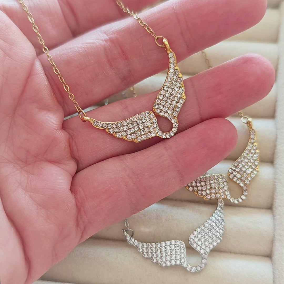 Sparkling Wings Necklace