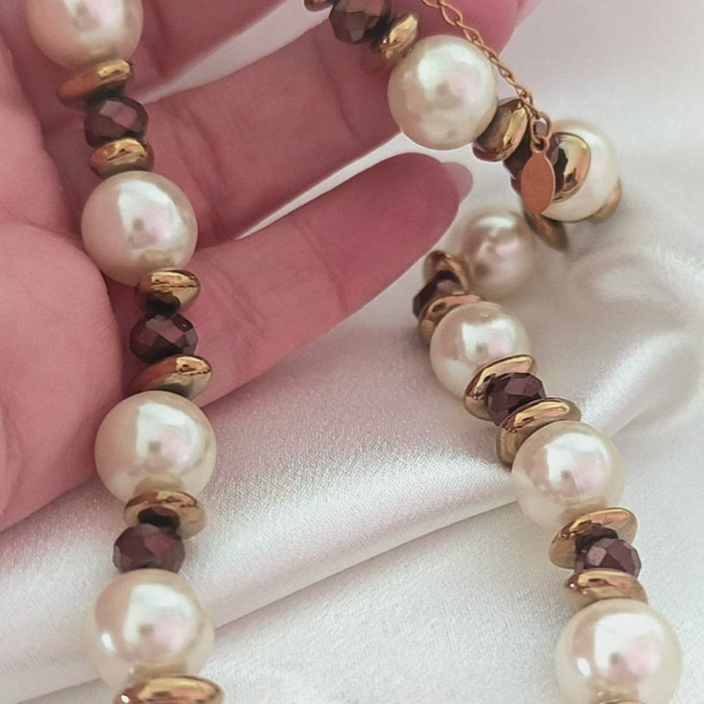Mocha Pearl Necklace
