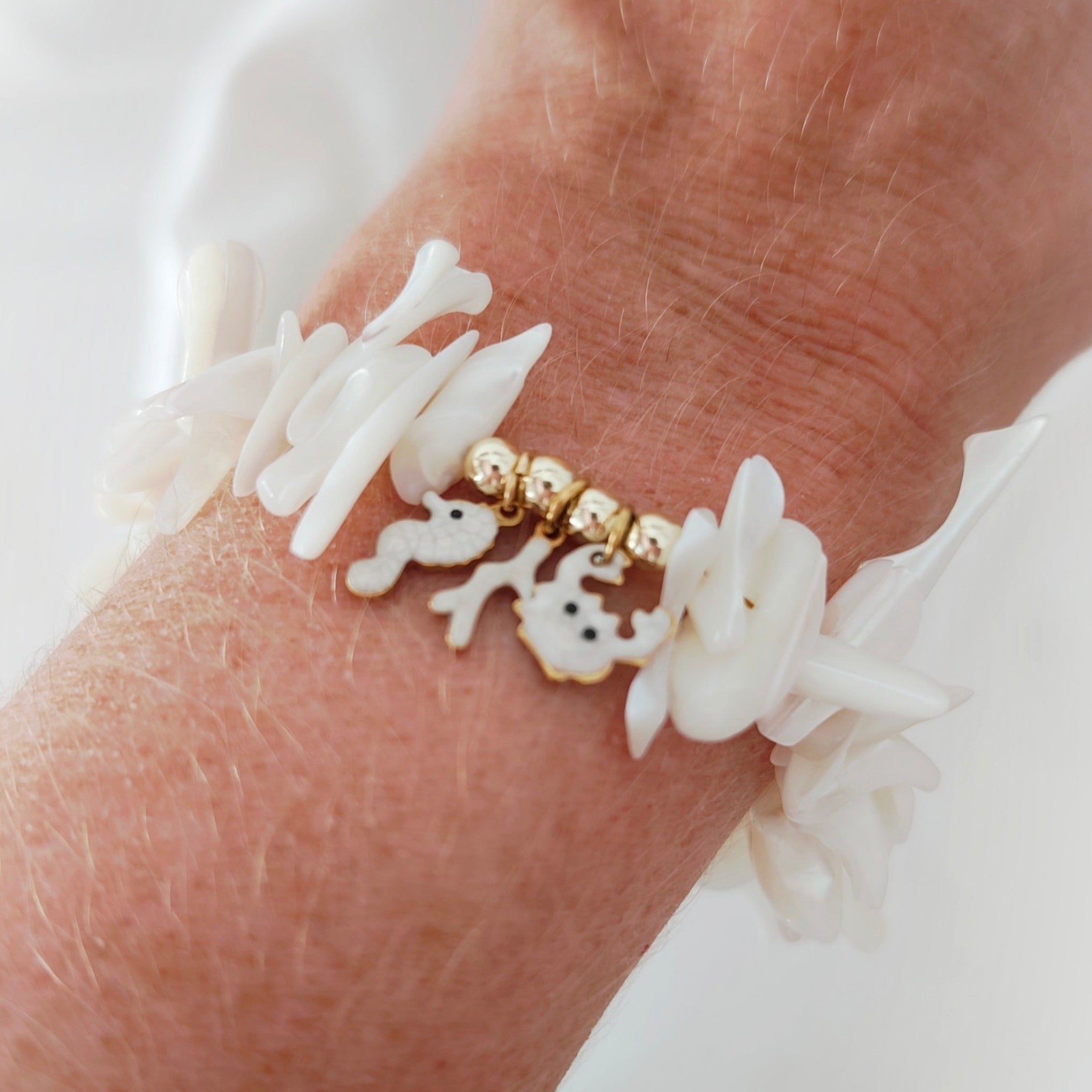 Shell & Charm Bracelet