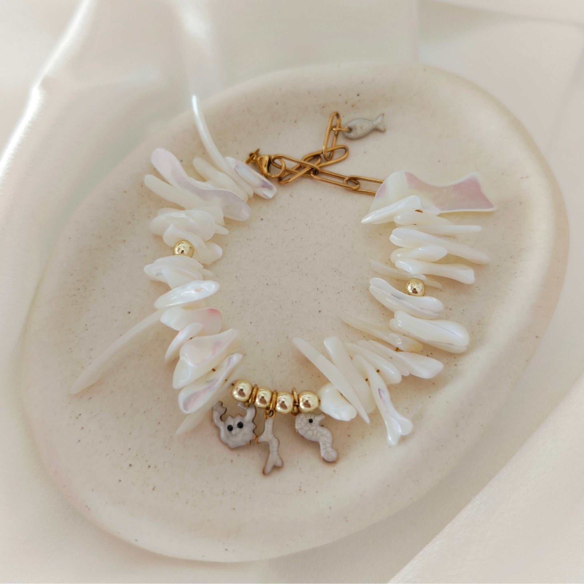 Shell & Charm Bracelet