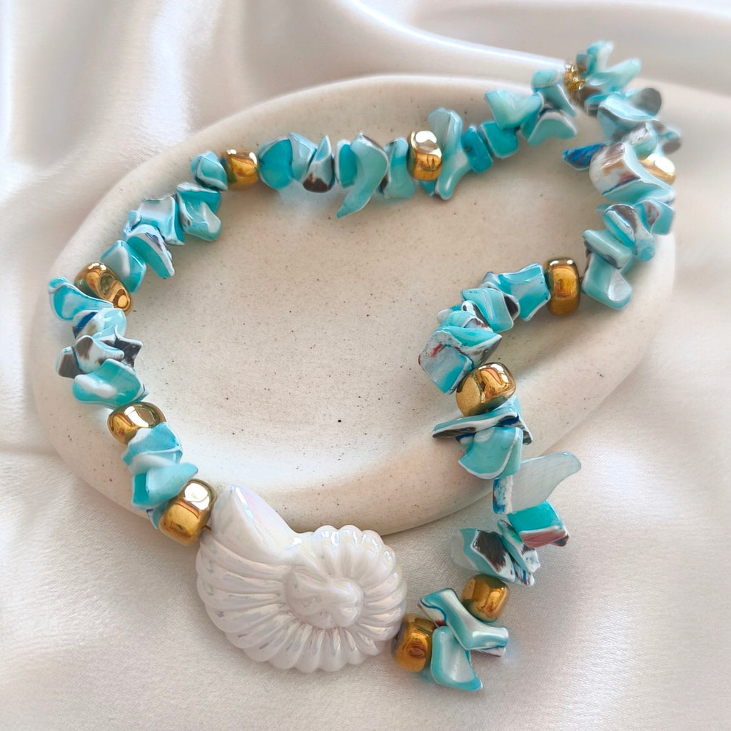 Aquamarine Breeze Necklace