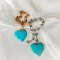 Turquoise Heart Bracelet