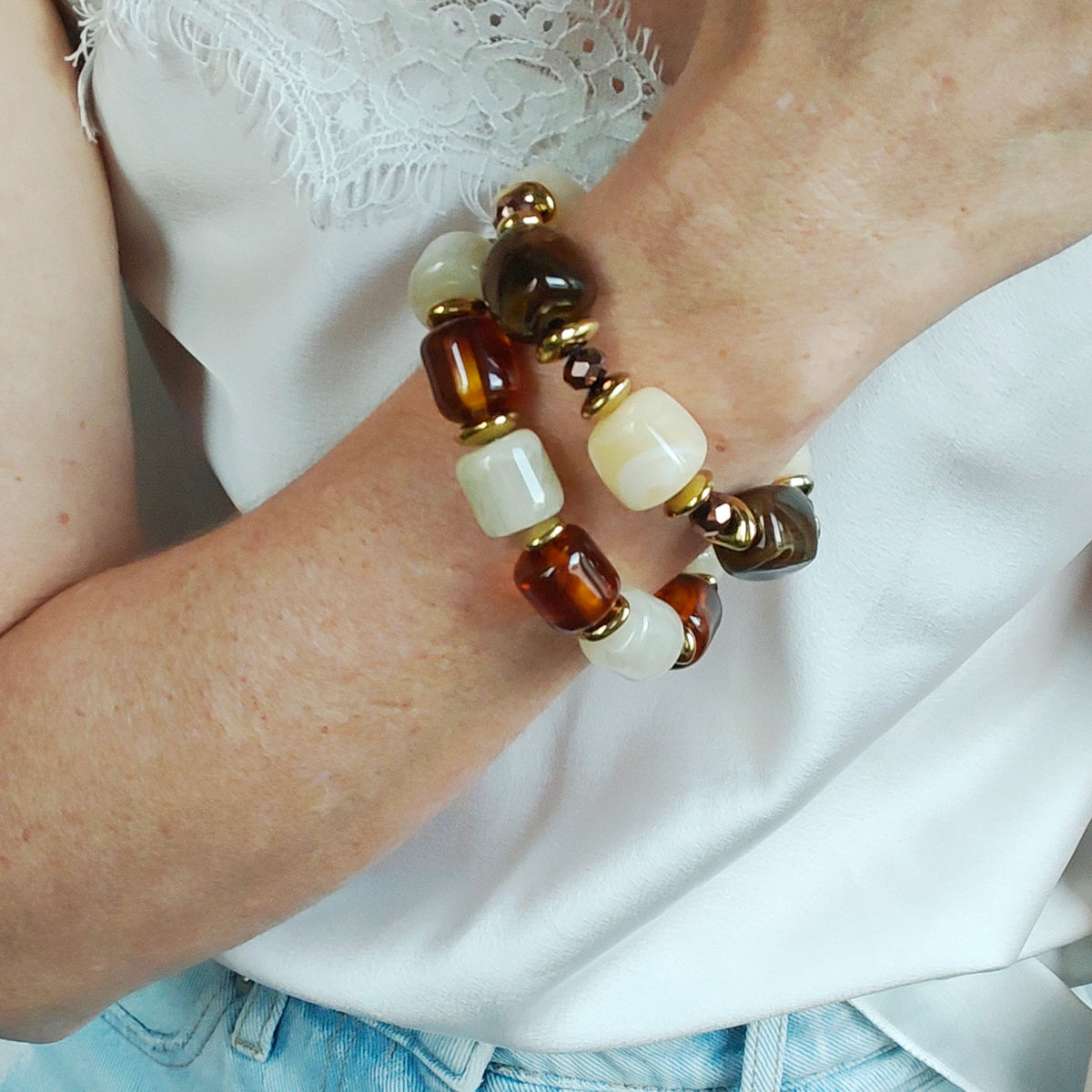 Mocha Glow Bracelet