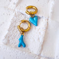 Blue Charm Earrings