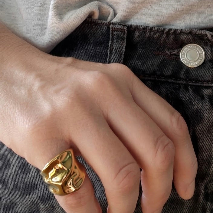 Chunky Molten Ring