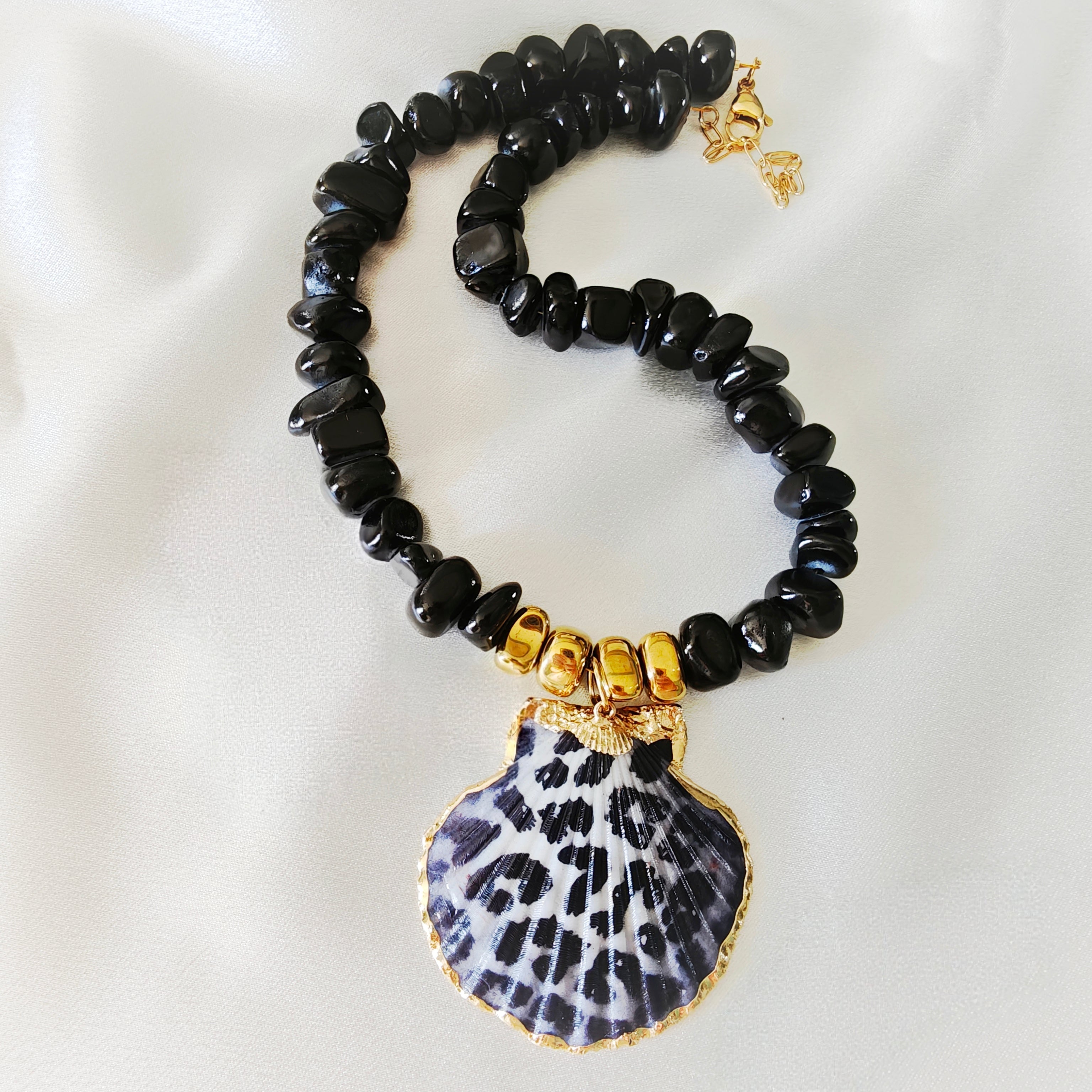 Leopard Shell Necklace