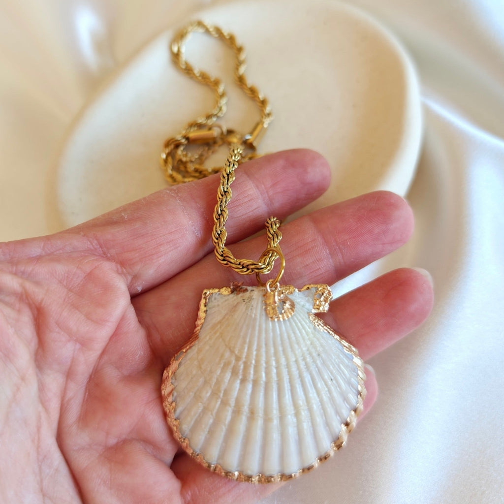 Raw Shell Necklace