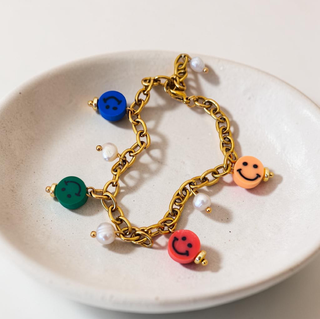 Smiley Charm Bracelet