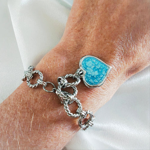 Aegean Heart Bracelet