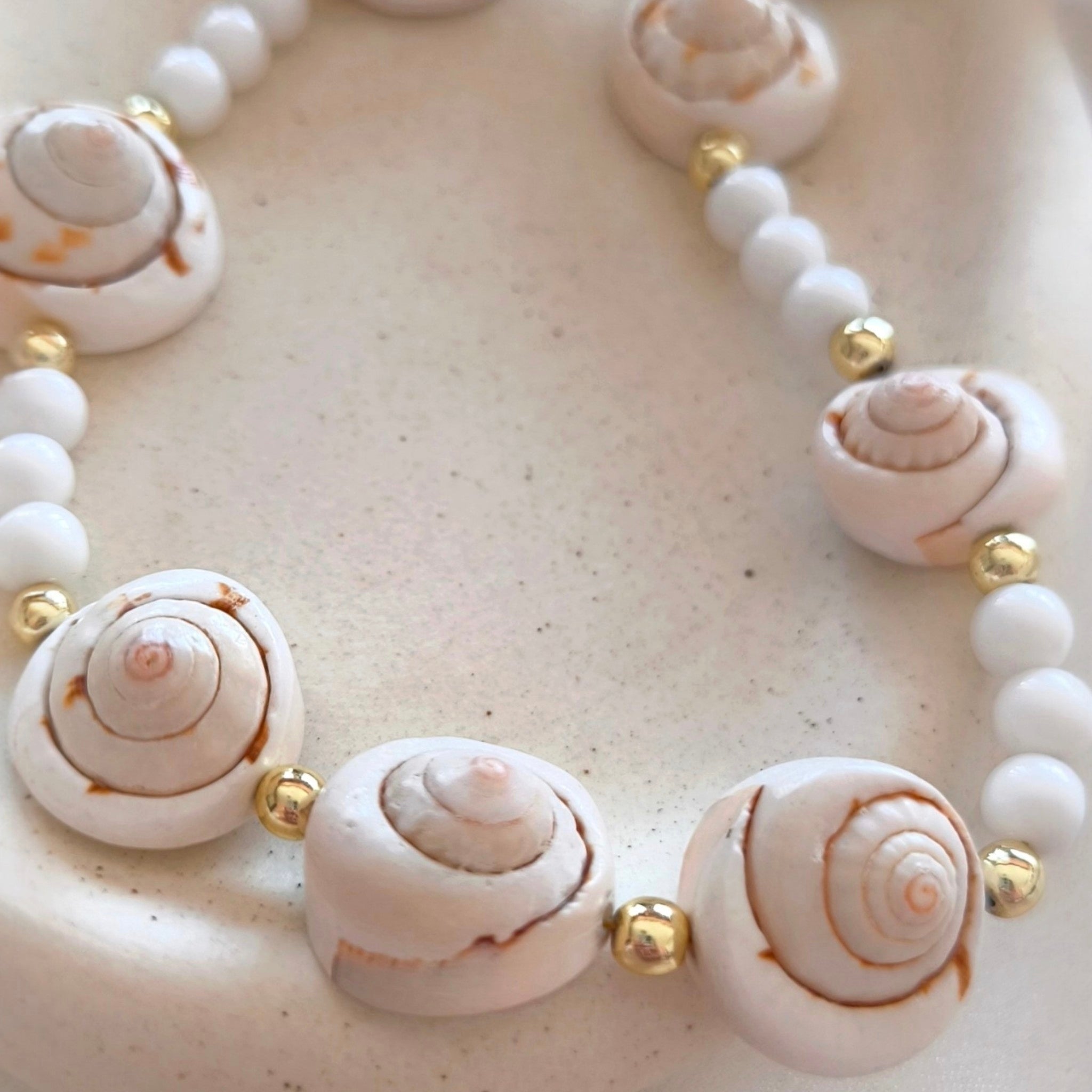 Shell Spiral Necklace
