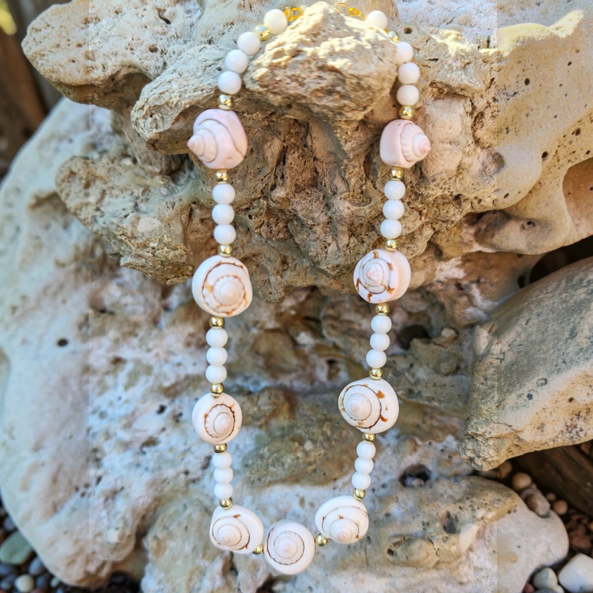 Shell Spiral Necklace