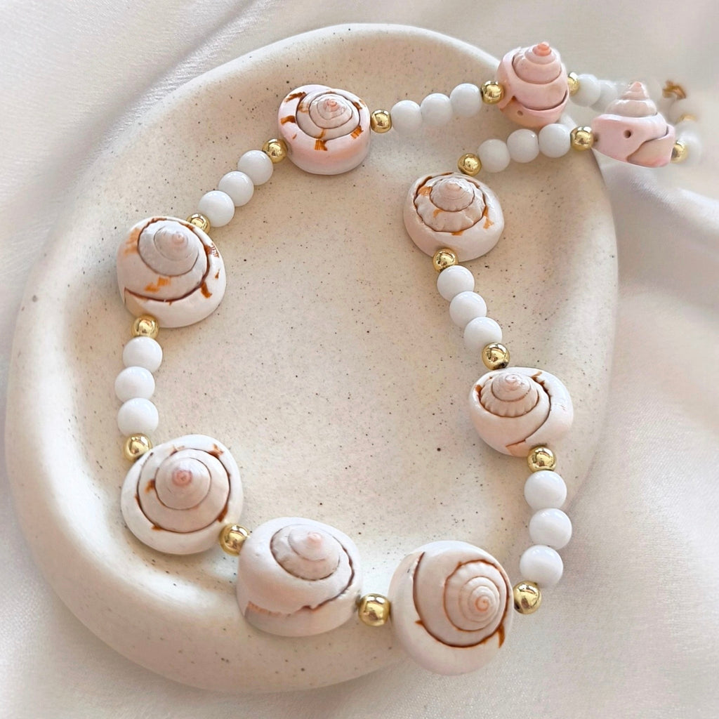 Shell Spiral Necklace
